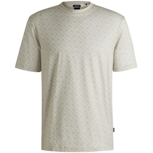 White - Front - Boss Mens Taut T-Shirt