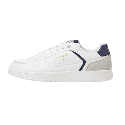 White - Back - Jack And Jones Mens Ealing Trainers