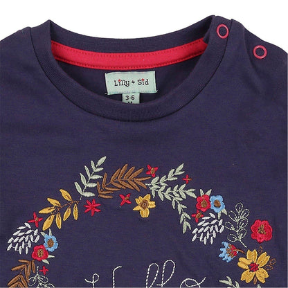 Multicoloured - Side - Lilly & Sid Baby Girls Co-ord Set
