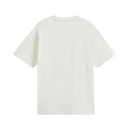 Marshmallow - Back - Vans Mens Box Logo Oversized T-Shirt