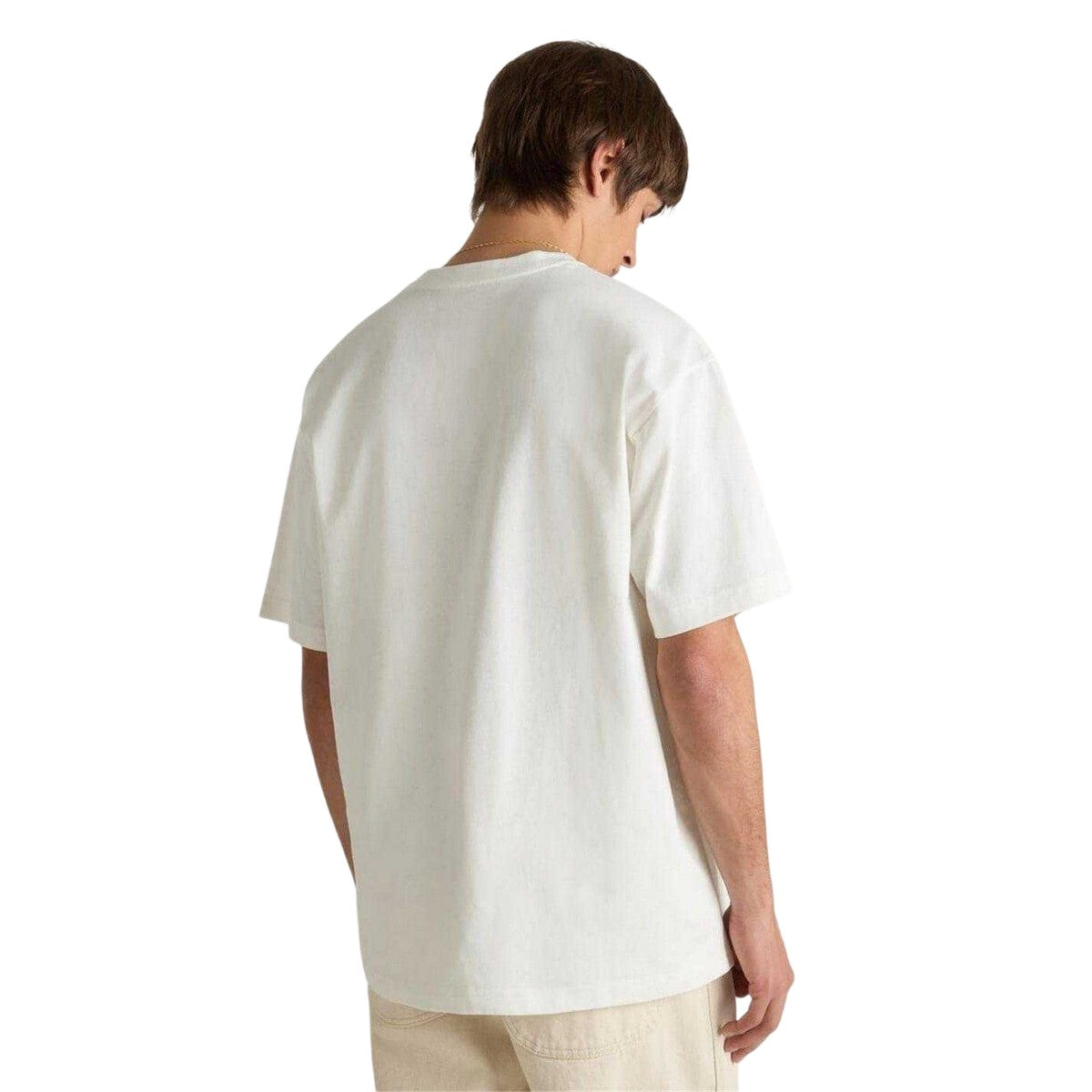Marshmallow - Lifestyle - Vans Mens Box Logo Oversized T-Shirt