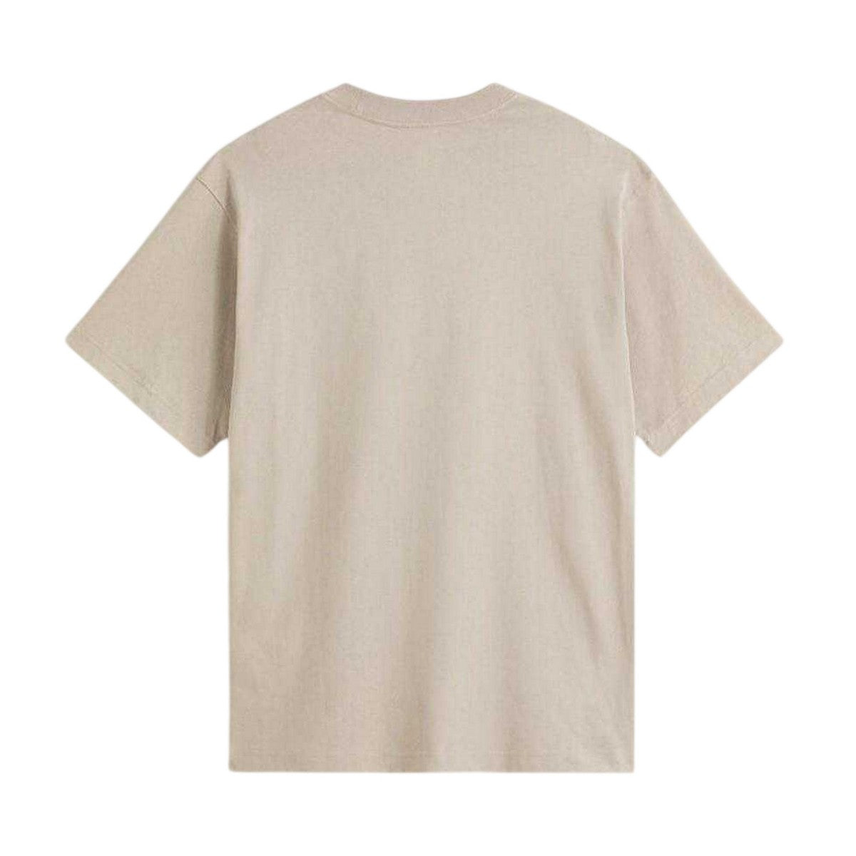 Mushroom - Back - Vans Mens Box Logo Oversized T-Shirt