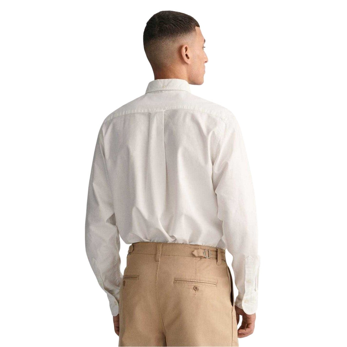 White - Back - Gant Mens Oxford Shirt