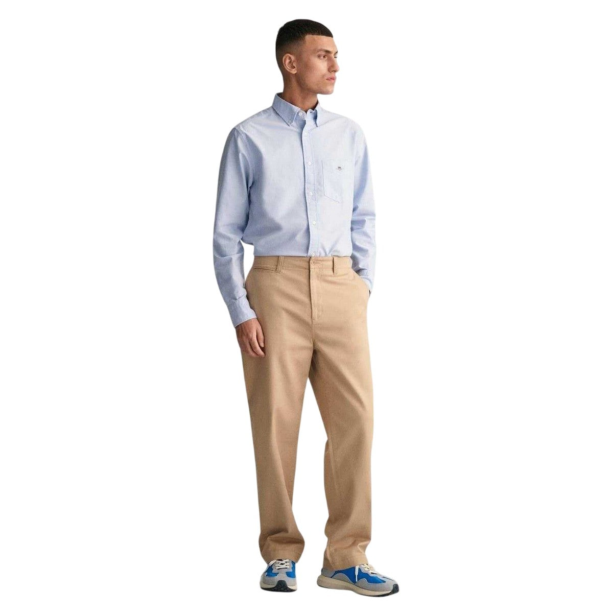 Pale Blue - Lifestyle - Gant Mens Oxford Shirt