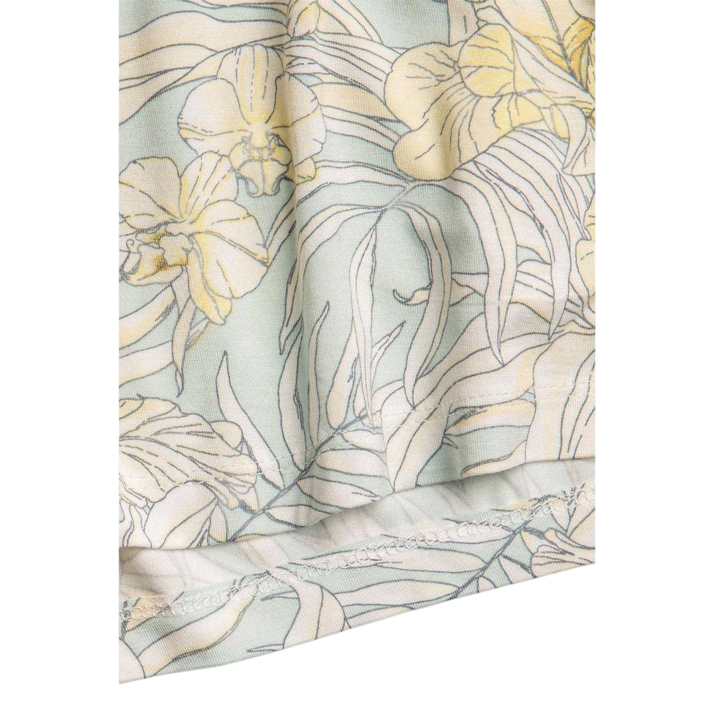 Mint - Side - PJ Salvage Womens-Ladies Tropical T-Shirt