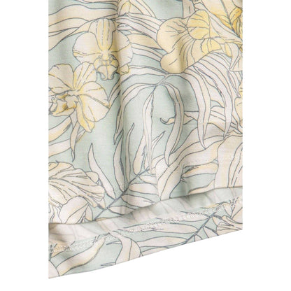 Mint - Side - PJ Salvage Womens-Ladies Tropical T-Shirt
