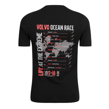 Black - Back - Musto Unisex Adult Tour Text Logo Regular T-Shirt
