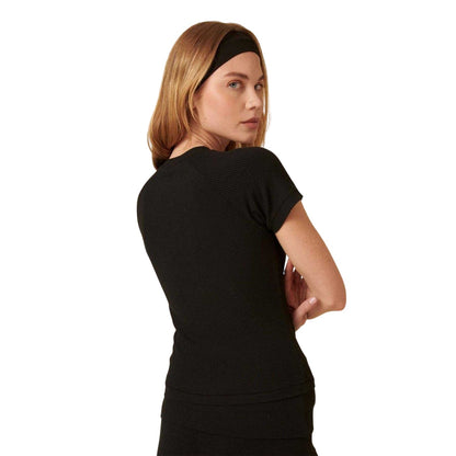 Black - Back - Nobody´s Child Womens-Ladies Round Neck Regular Raglan T-Shirt