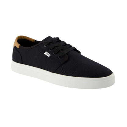 Black - Pack Shot - Toms Mens Carlo Canvas Shoes