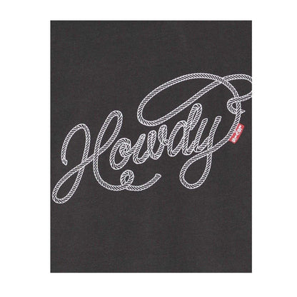 Black - Side - Levis Womens-Ladies Graphic Print Boyfriend T-Shirt