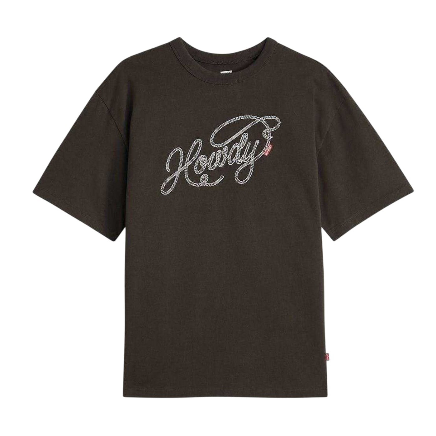 Black - Front - Levis Womens-Ladies Graphic Print Boyfriend T-Shirt