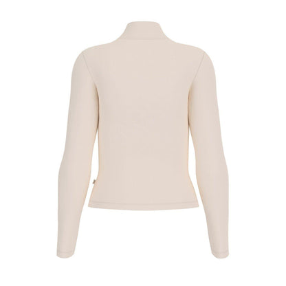 Shoreline - Back - Guess Womens-Ladies Text Logo Ribbed Slim Turtleneck