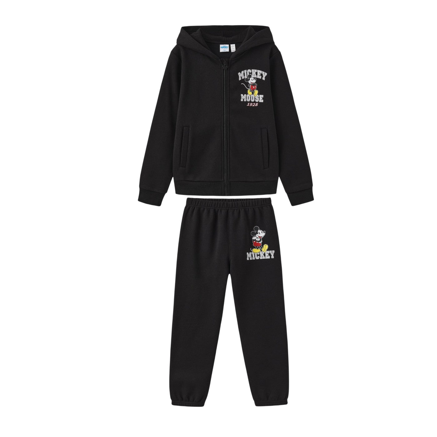 Grey - Front - Mickey Mouse Childrens-Kids Tracksuit