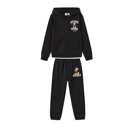 Grey - Front - Mickey Mouse Childrens-Kids Tracksuit