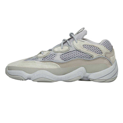 Stone - Back - Yeezy Childrens-Kids 500 Suede Trainers