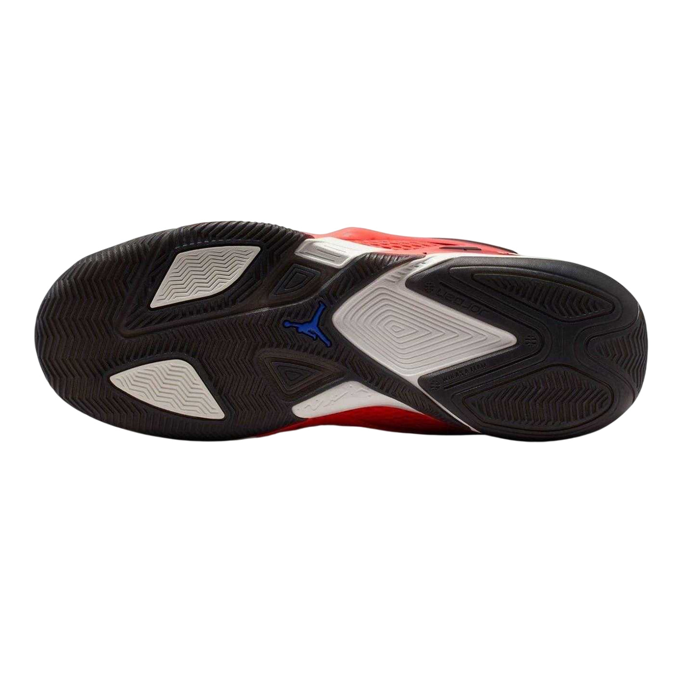 Red-Blue - Side - Nike Mens Jordan Speckle Basketball Shoes