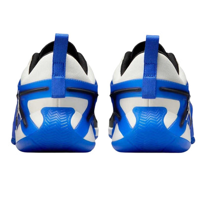 Sail Blue-White - Back - Nike Mens Jordan Speckle Basketball Shoes