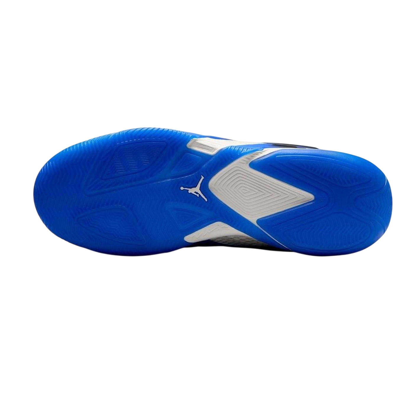 Sail Blue-White - Side - Nike Mens Jordan Speckle Basketball Shoes