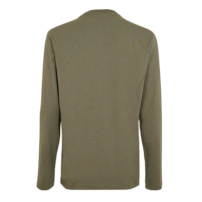 Dark Beige - Back - Boss Mens Classic Logo Regular T-Shirt
