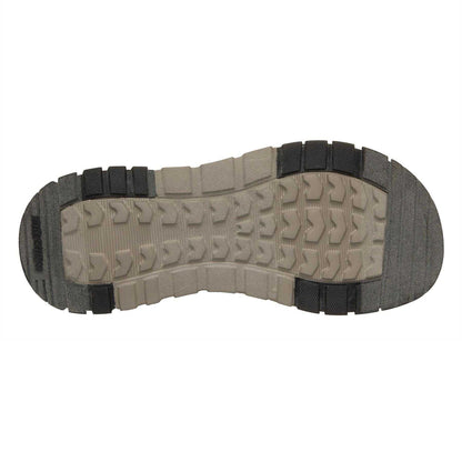 Brown - Back - Skechers Mens Flat Sandals