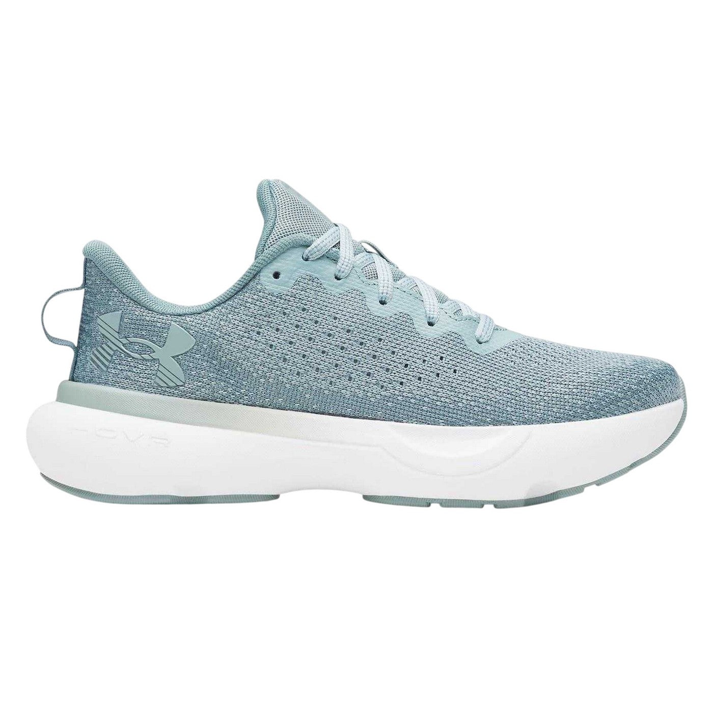 Green - Side - Under Armour Mens Infinite Trainers