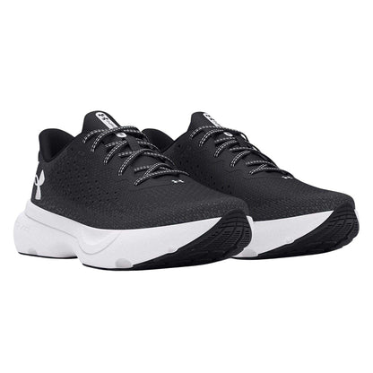 Black-White - Front - Under Armour Mens Infinite Trainers