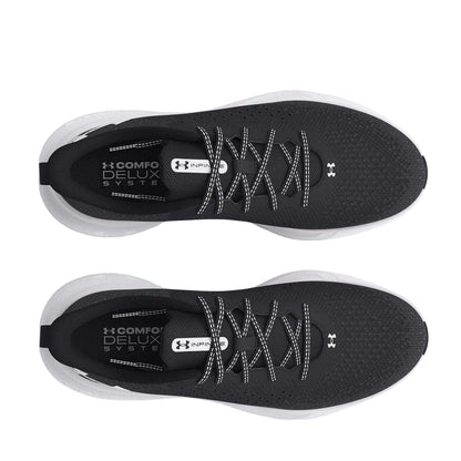 Black-White - Pack Shot - Under Armour Mens Infinite Trainers