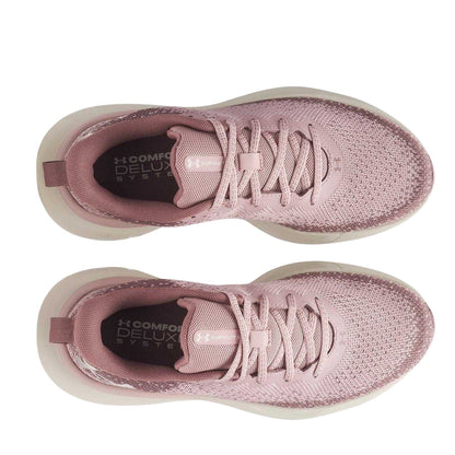 Pink - Pack Shot - Under Armour Mens Infinite Trainers