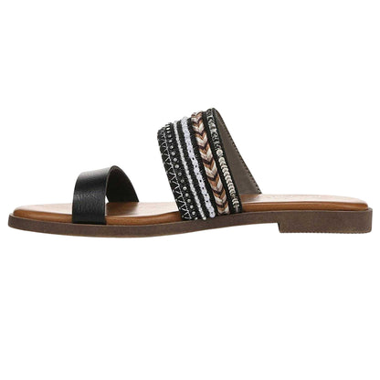 Black - Lifestyle - Blowfish Malibu Womens-Ladies Curtis Embellished Sandals
