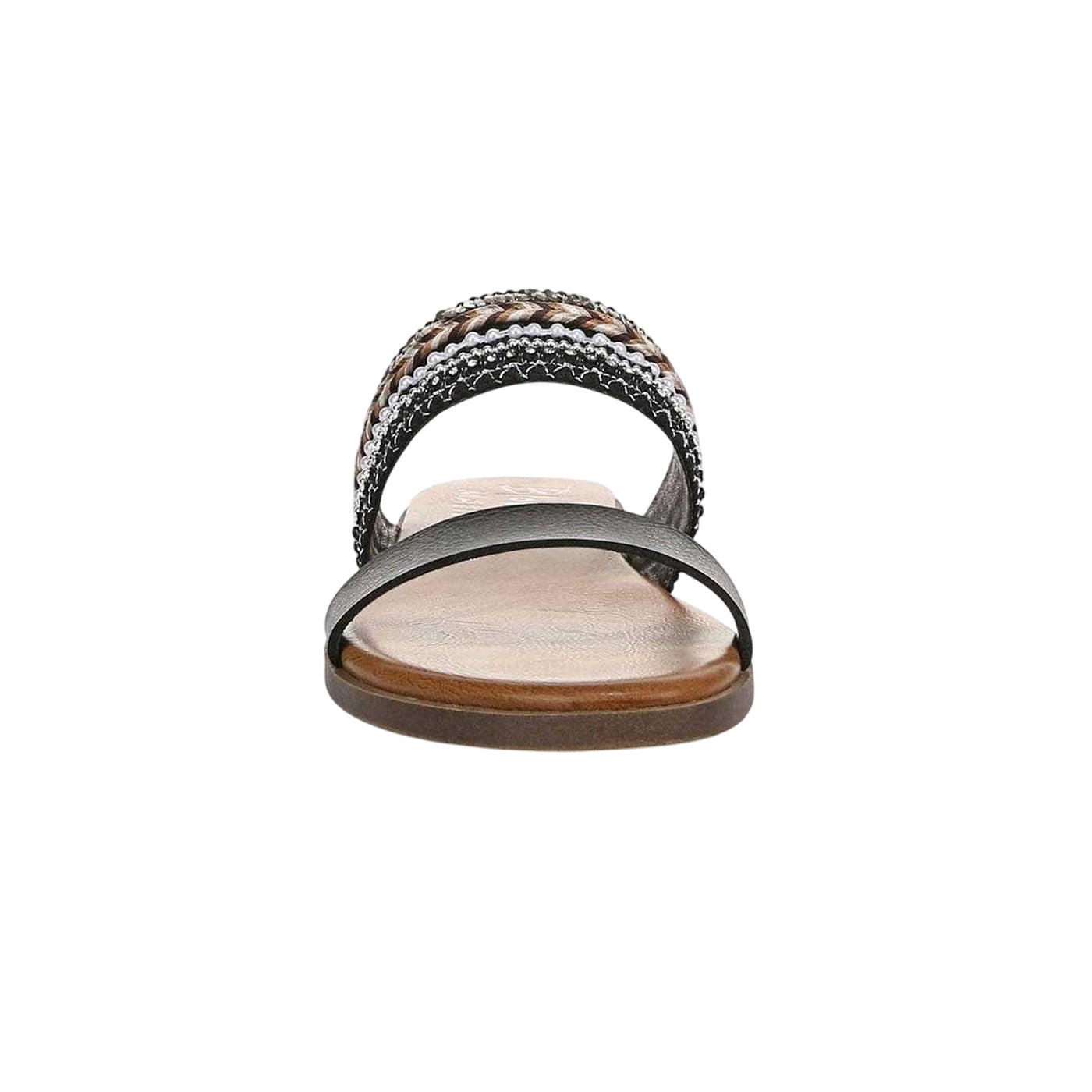 Black - Pack Shot - Blowfish Malibu Womens-Ladies Curtis Embellished Sandals