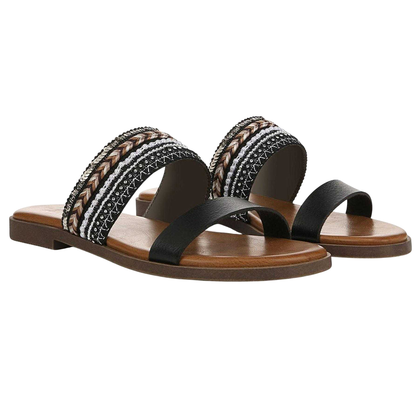 Black - Front - Blowfish Malibu Womens-Ladies Curtis Embellished Sandals
