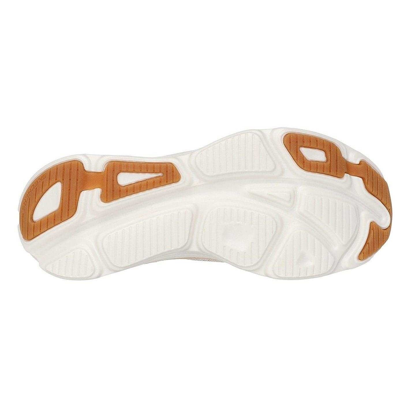 White-Gold - Back - Skechers Womens-Ladies D´Lux Vapor Foam Trainers