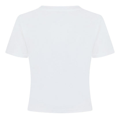 White-Peach - Back - Levis Womens-Ladies Criss Cross Peach Boxy T-Shirt