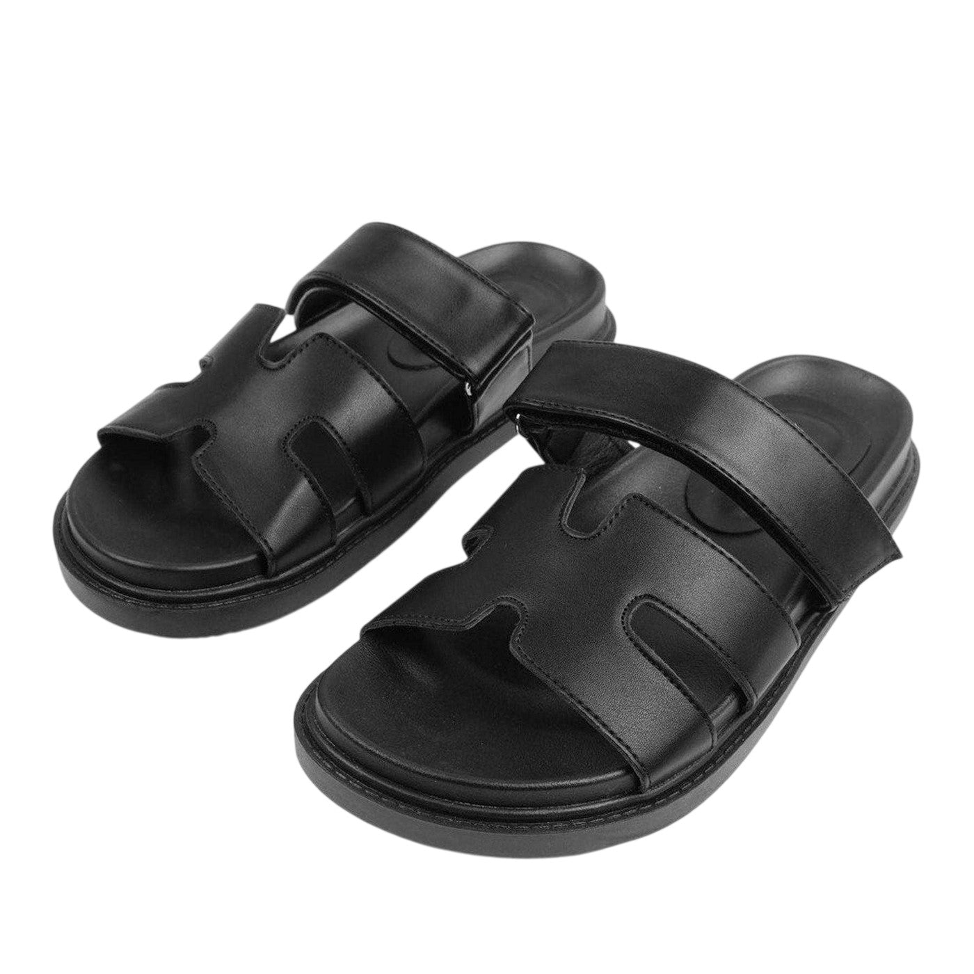 Black - Back - Where´s That From Womens-Ladies Flat Sandals