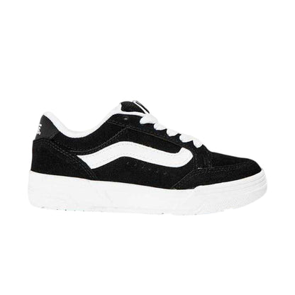 Black-White - Front - Vans Childrens-Kids Hylane Suede Trainers