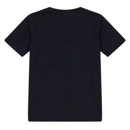 Dark Navy - Back - Lyle & Scott Childrens-Kids Minimalist Regular T-Shirt