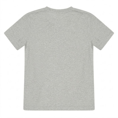 Grey Marl - Back - Lyle & Scott Childrens-Kids Minimalist Regular T-Shirt