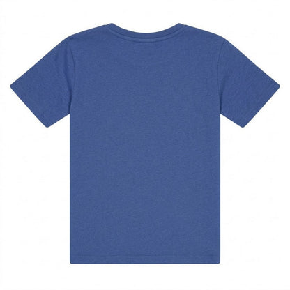 Cornflower Blue - Back - Lyle & Scott Childrens-Kids Minimalist Regular T-Shirt