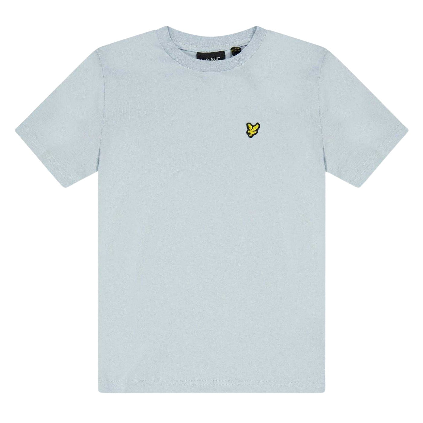 Opal Blue - Front - Lyle & Scott Childrens-Kids Minimalist Regular T-Shirt
