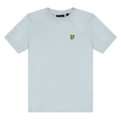 Opal Blue - Front - Lyle & Scott Childrens-Kids Minimalist Regular T-Shirt