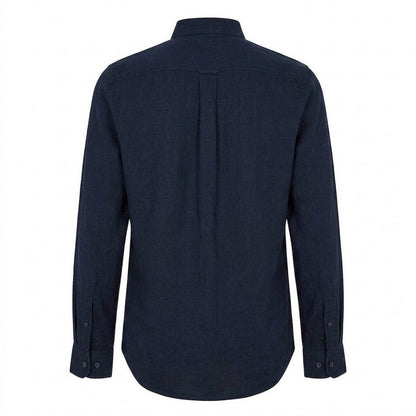 Yale Blue - Back - Original Penguin Mens Oxford Cotton Button-Down Shirt