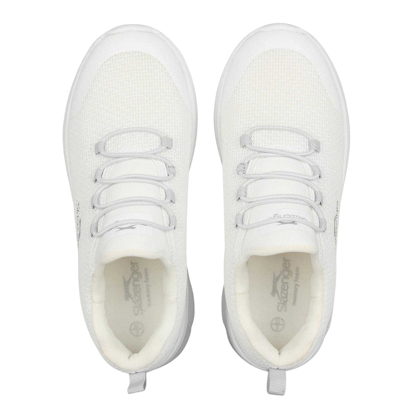White - Side - Slazenger Womens-Ladies Trainers