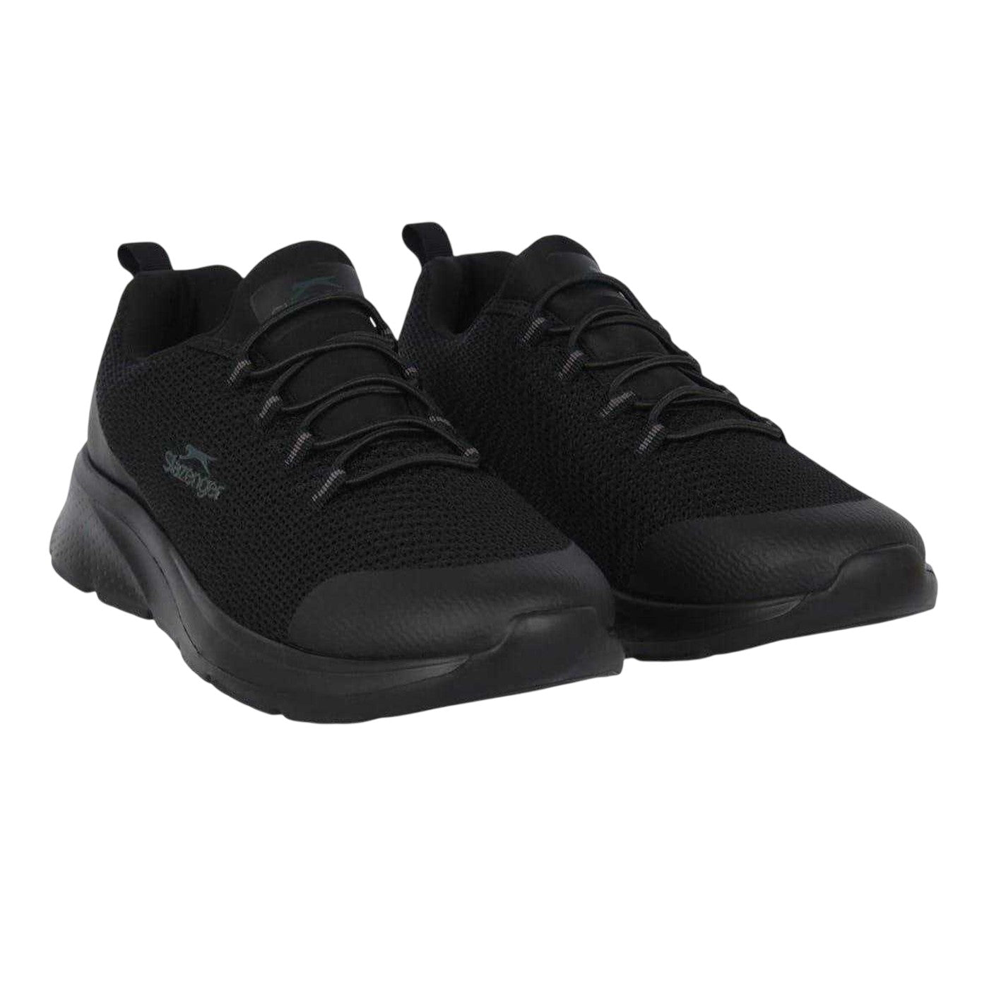 Black - Front - Slazenger Womens-Ladies Trainers