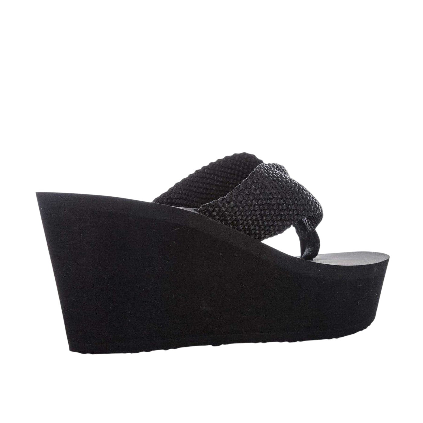 Black - Back - Rocket Dog Womens-Ladies Wedge Sandals