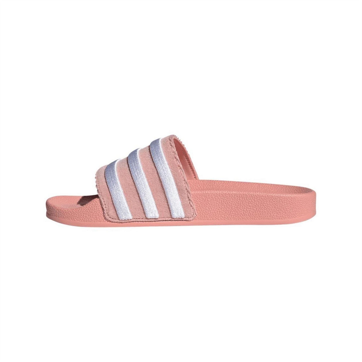 Mauve - Side - Adidas Womens-Ladies Adilette Comfort Sandals