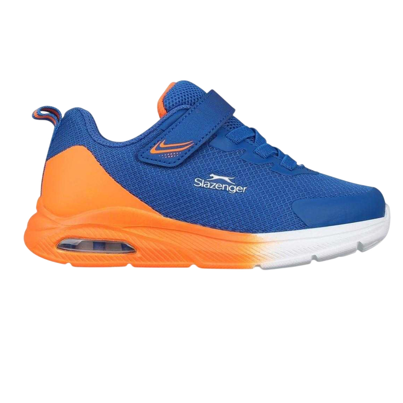 Blue-Orange - Side - Slazenger Childrens-Kids Sadler Trainers