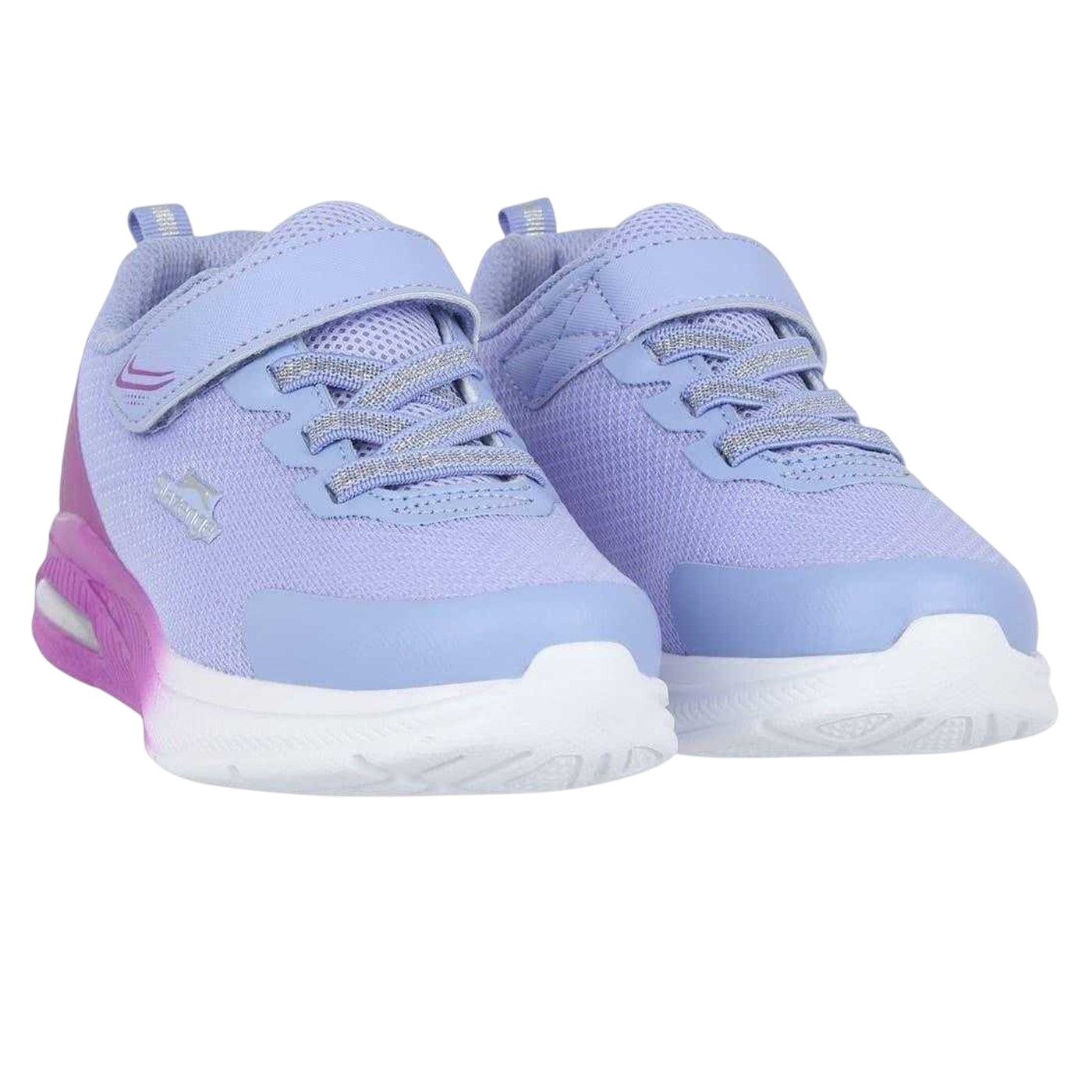 Lavender Purple-Orchid - Front - Slazenger Childrens-Kids Sadler Trainers
