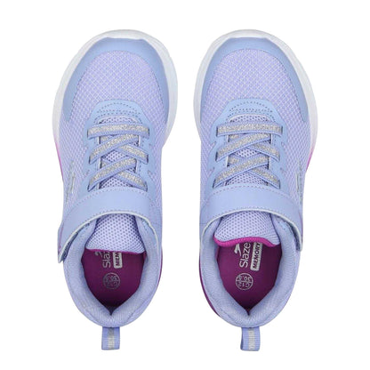 Lavender Purple-Orchid - Pack Shot - Slazenger Childrens-Kids Sadler Trainers
