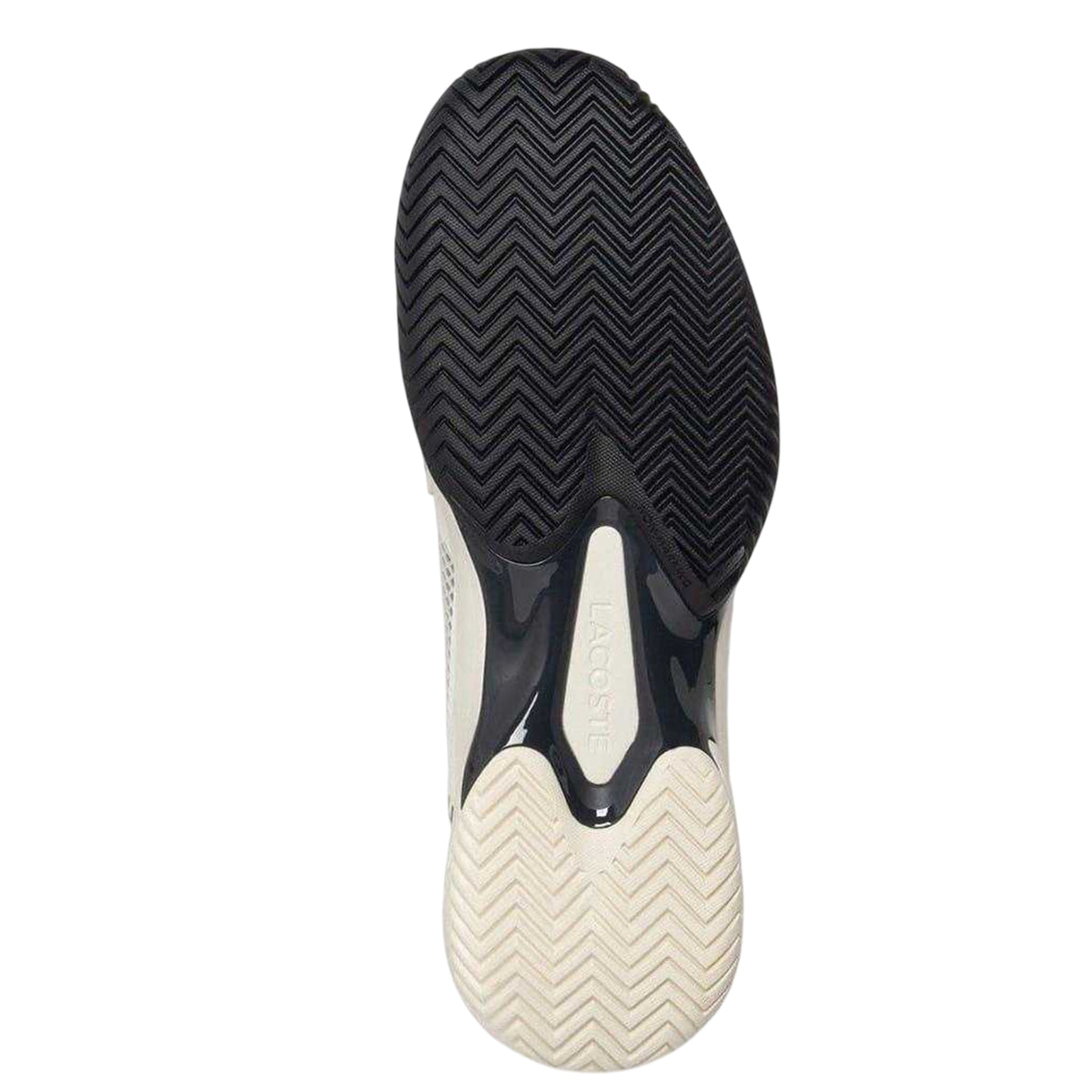 White - Back - Lacoste Mens Tech Point Trainers