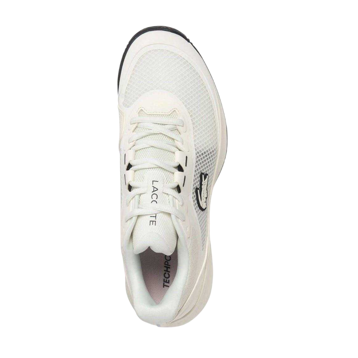 White - Lifestyle - Lacoste Mens Tech Point Trainers